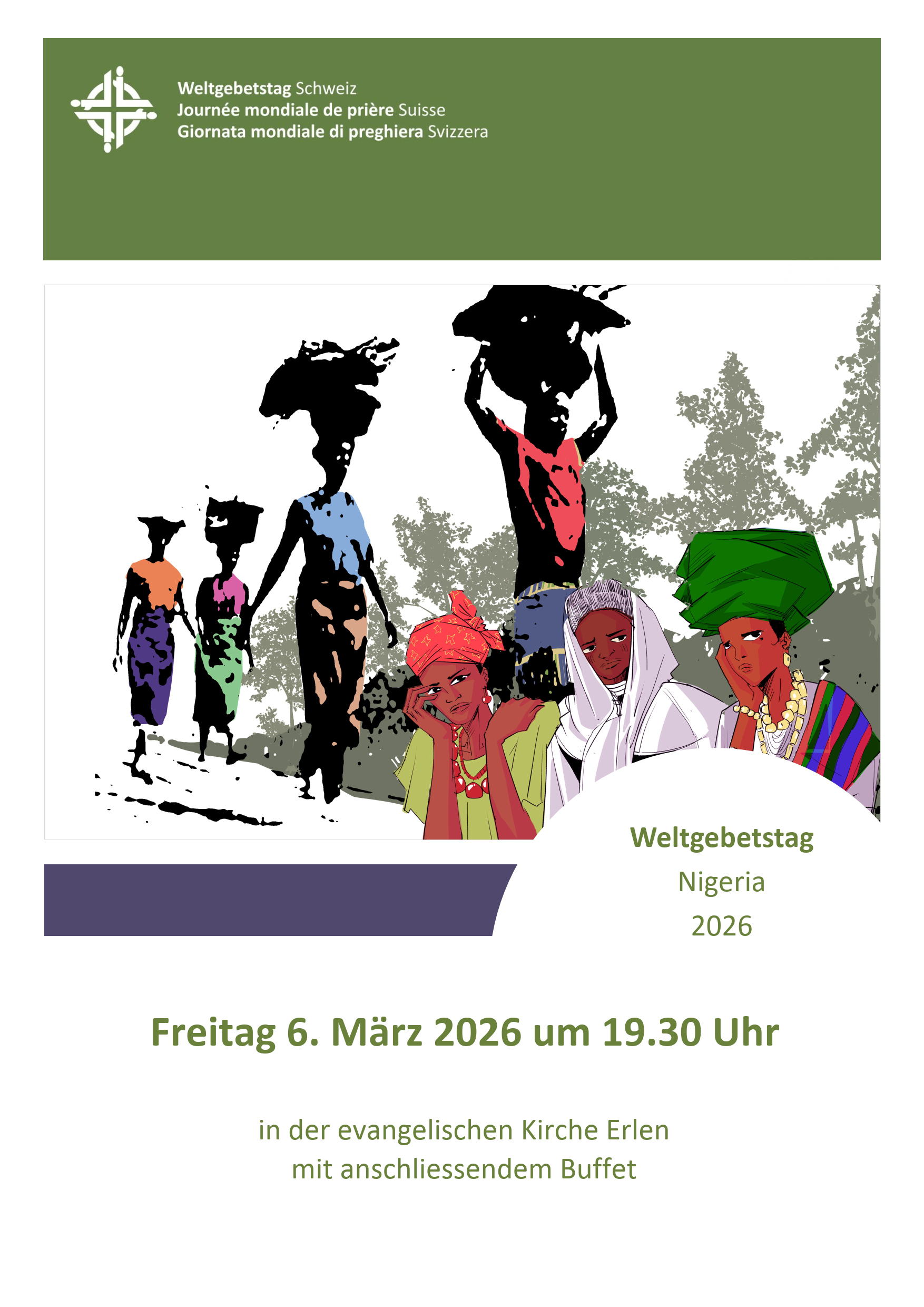 Weltgebetstag Plakat